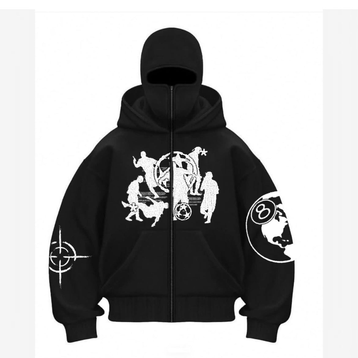 Balaclava ziphoodie TRZ