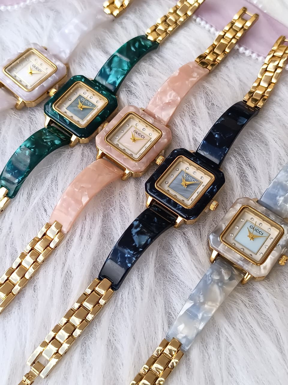 Ceramic vintage qadın qol saatı-1