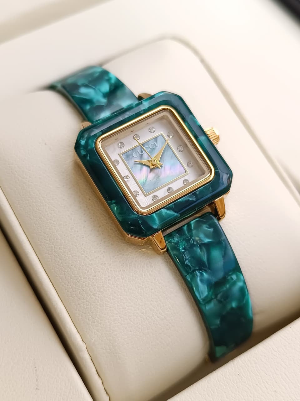 Ceramic vintage qadın qol saatı-1