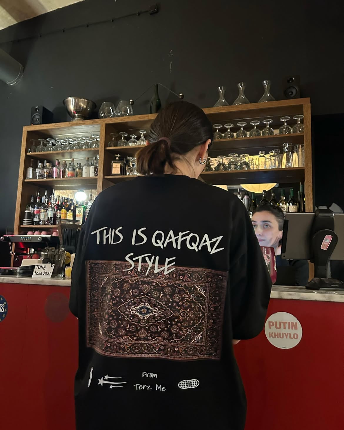 Qafqaz style tshirt xalça