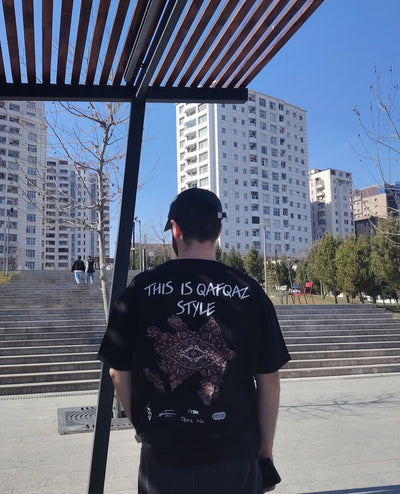 Qafqaz style tshirt xəritə