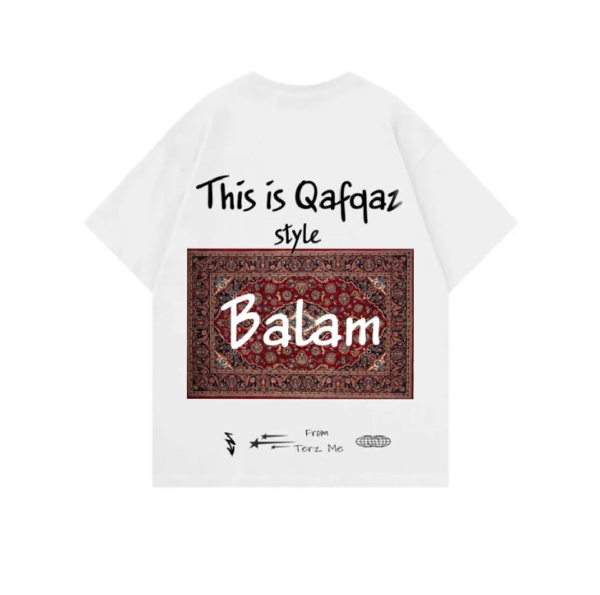 Qafqaz style balam tshirt xalça